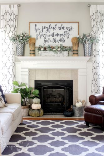 10 Gorgeous Fall Mantel Decorating Ideas You'll Want To Copy - Marly Dice