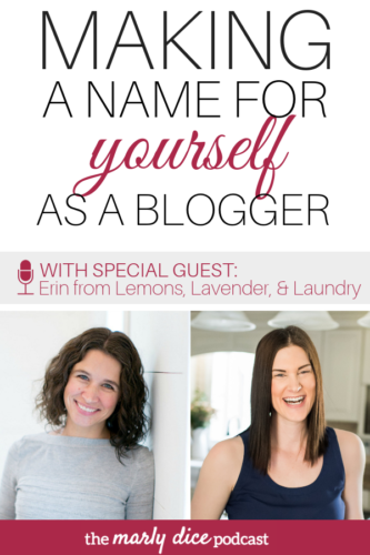 MUST-LISTEN episode with Erin from Lemons, Lavender, & Laundry. She dishes out her experience being on TV, how the #100roomchallenge has helped grow her and her blog, and her advice for bloggers trying to making a name for themselves in the space! #themarlydicepodcast #blogging