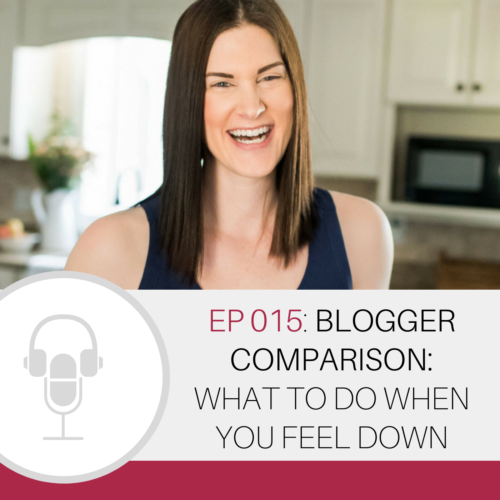 Blogger Comparison: What To Do When You Feel Down - The Marly Dice Podcast - A Brick Home
