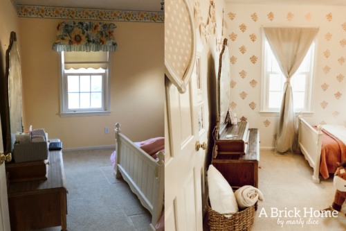 DREAM toddler girl's bedroom with a shabby chic and vintage vibe! #girlsbedroom