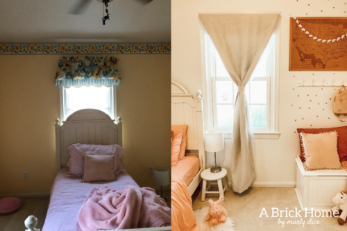 DREAM toddler girl's bedroom with a shabby chic and vintage vibe! #girlsbedroom