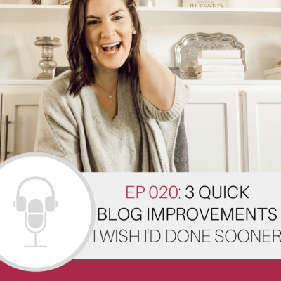A MUST-LISTEN for blog improvements! Great blogging tips from a home blogger. #bloggingtips