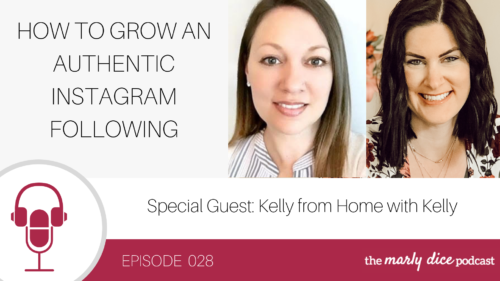Grow your Instagram account AUTHENTICALLY with these tips from Kelly Beswitherick from Home with Kelly #instagramtips