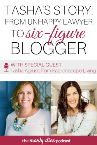 Six-figure blogger Tasha Agruso talks about her journey during this episode of The Marly Dice Podcast #themarlydicepodcast #bloggingtips