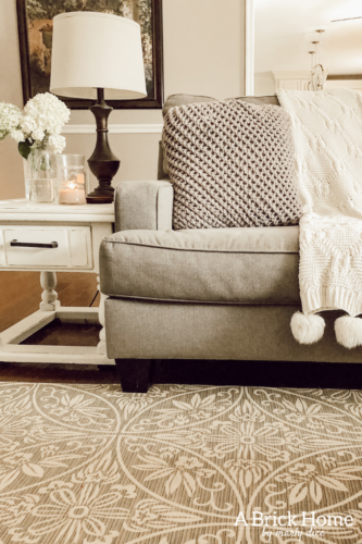 This Ashley Furniture sectional review is so honest and tells you EVERYTHING you need to know about it! #fabricsectional #ashleyfurniture #ashleyhomestore