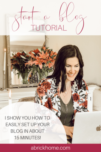 Learn how to start a blog with this start a blog tutorial! Marly shows you exactly how to get your blog set up! #startablog