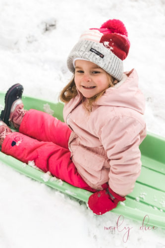 Snow day fun at A Brick Home