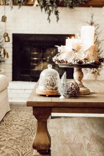 Loving this baluster coffee table in my French country living room