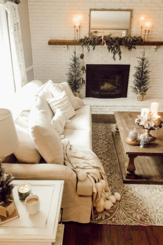 Loving this baluster coffee table in my French country living room