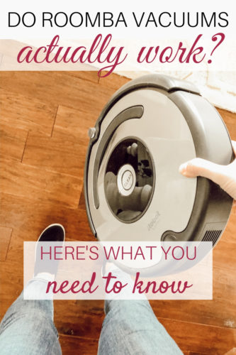 Pros and Cons of Roomba Vacuums...everything you need to know to make a decision to buy one! #roombavacuum