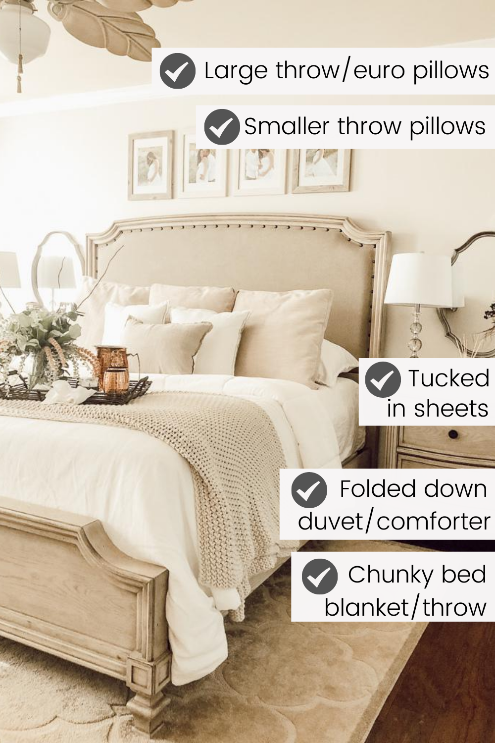 How to Style a Bed Beautifully Marly Dice