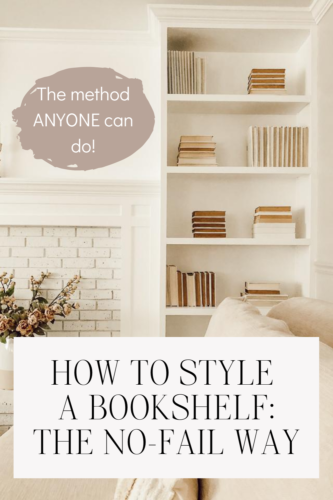 How to Style a Bookshelf: The No-Fail Way - Marly Dice