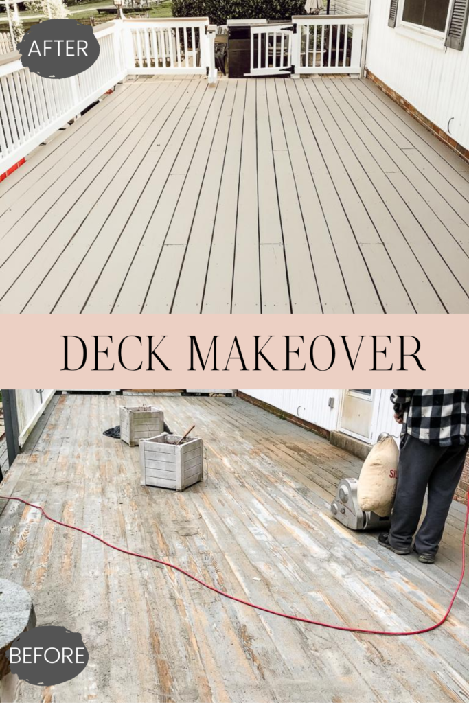 Deck Makeover: A Complete Reno & The Perfect Deck Color - Marly Dice