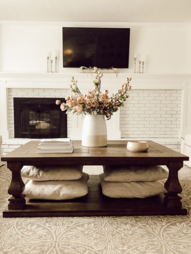 Learn how to decorate your mantel with a TV above it using these steps and tips! #decorateamantel #mantelwithatv