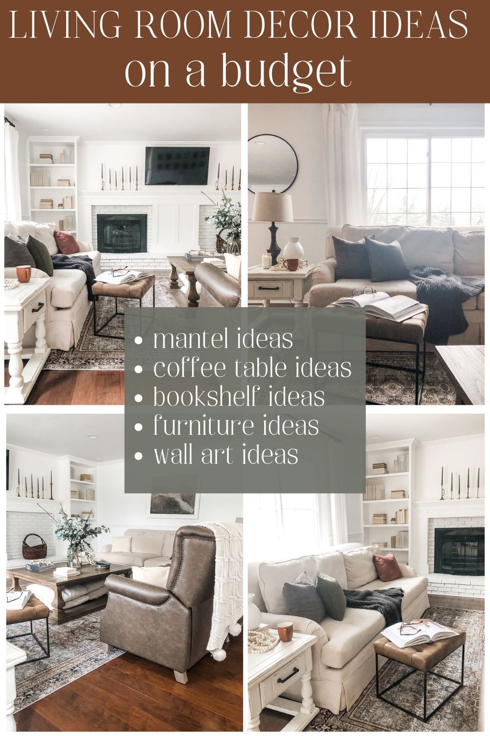 Living Room Decor Ideas on a Budget - Marly Dice