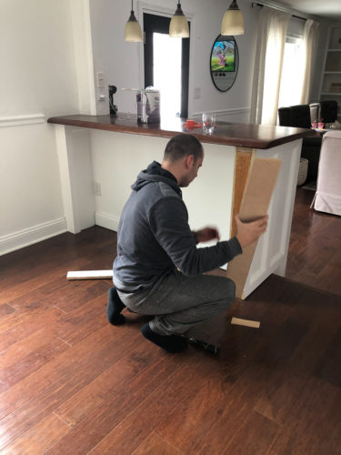 In this tutorial, you'll learn how to build a kitchen nook bench and make a beautiful space! #kitchennookbench