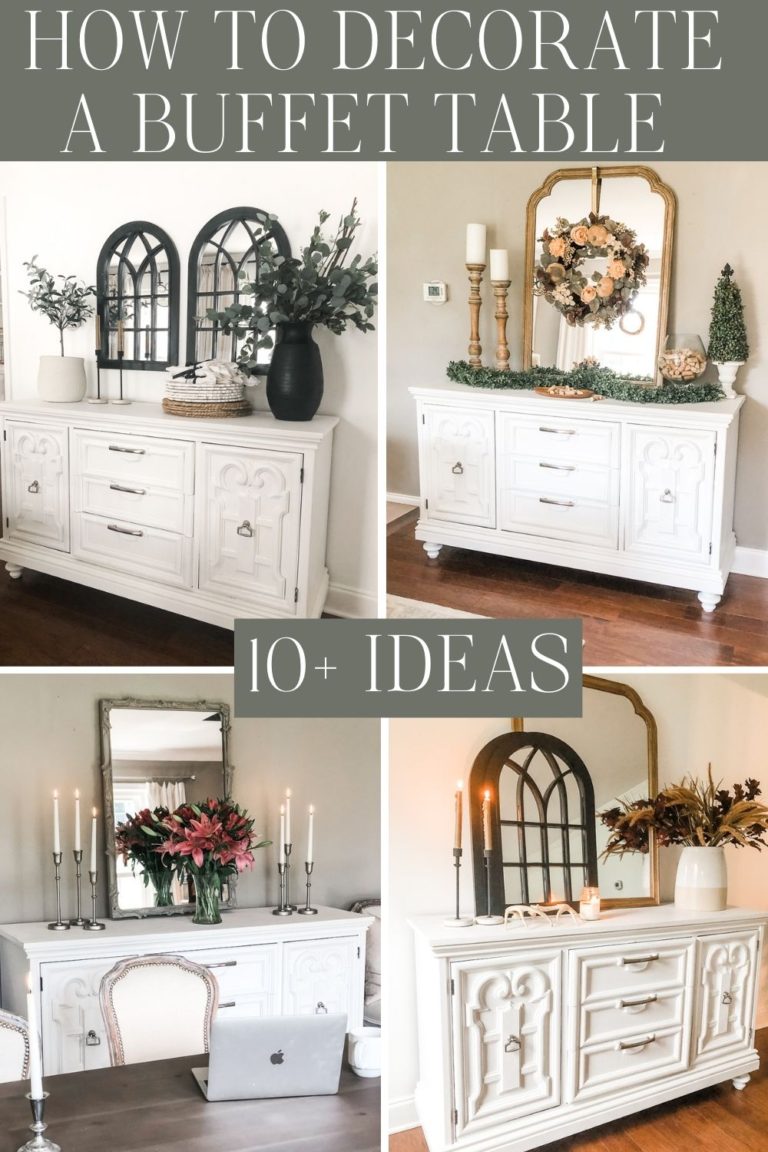 How to Decorate a Buffet Table: 10+ Ideas - Marly Dice