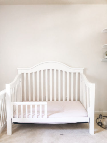 Learn how to install picture frame molding for an accent wall! Measuring tips, spacing, tools you'll need & more. #pictureframemolding #howtoinstallmolding #accentwall #pictureframemoldingaccentwall