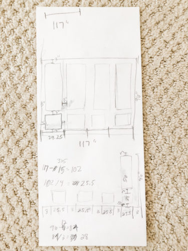 How to install picture frame molding