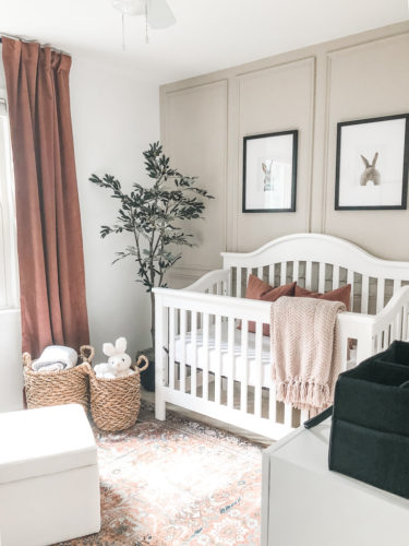 Beautiful and sophisticated baby girl nursery ideas. #babygirlnursery #nurseryideas
