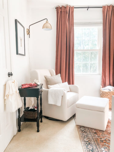 Beautiful and sophisticated baby girl nursery ideas. #babygirlnursery #nurseryideas