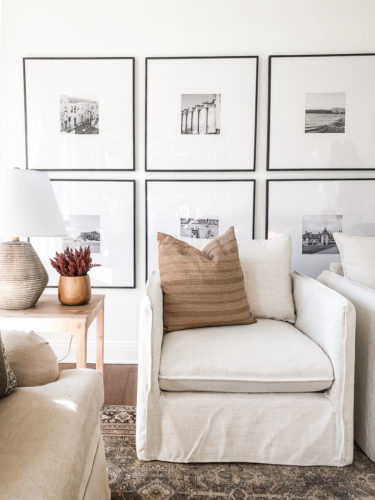 Beautiful French country modern living room ideas - plus budget-friendly accent chairs #modernlivingroom #frenchcountrylivingroom