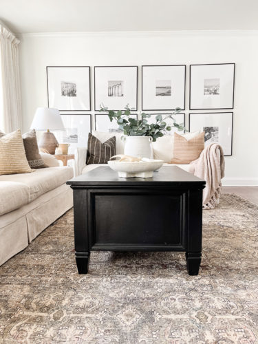 Black and white living room, neutral living room, sophisticated living room #neutrallivingroom #sophisticatedlivingroom
