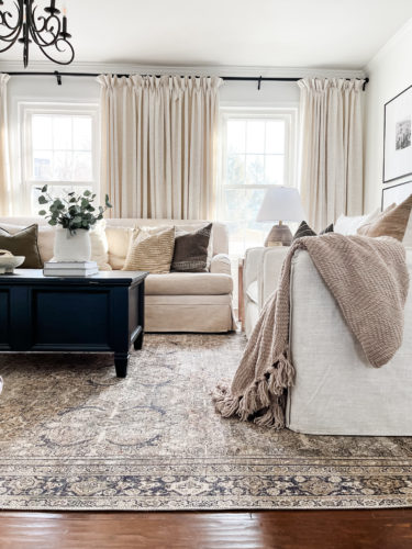 Black and white living room, neutral living room, sophisticated living room #neutrallivingroom #sophisticatedlivingroom