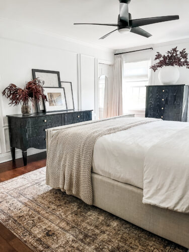 Fall bedroom