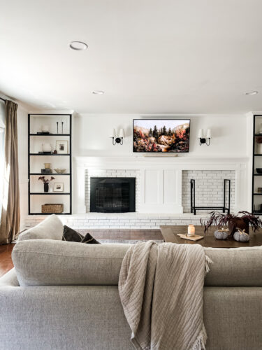 Fall living room