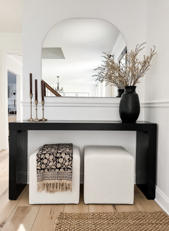 Modern console table styling #consoletable #consoletablestyling
