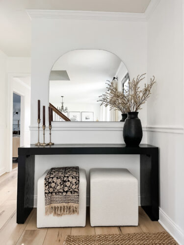 Modern console table styling #consoletable #consoletablestyling
