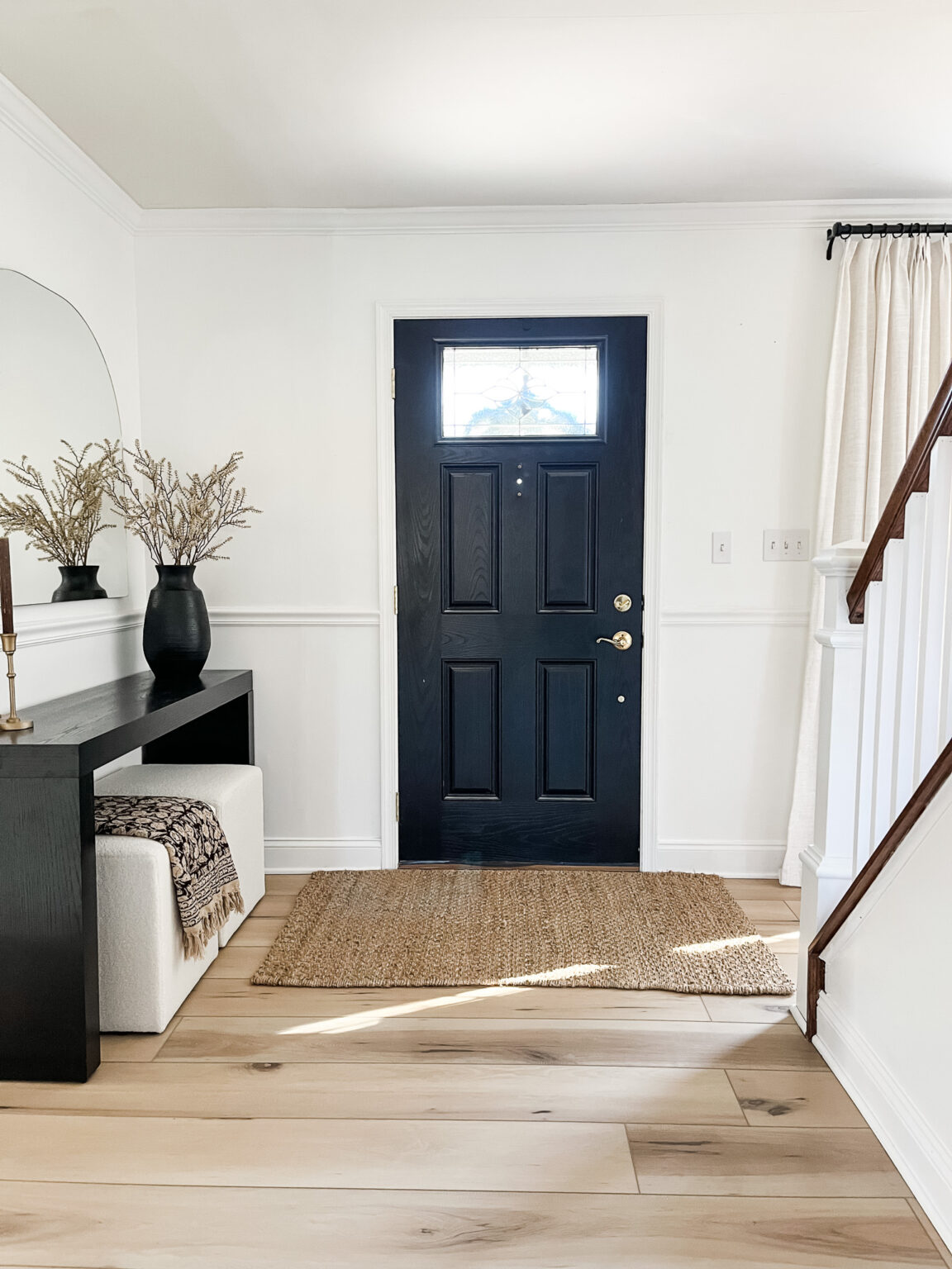 Entryway Ideas: Simple Console Table Styling - Marly Dice