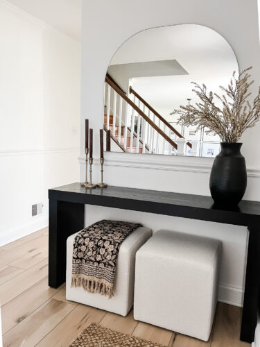 Modern console table styling #consoletable #consoletablestyling