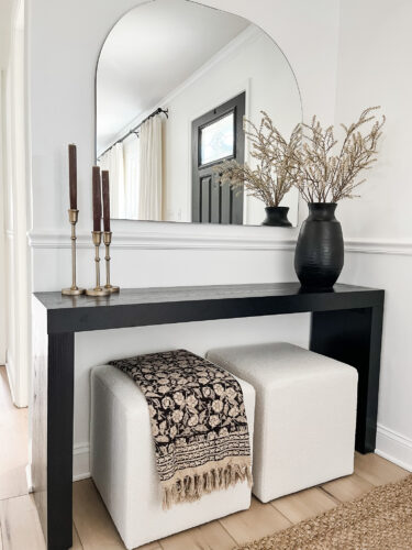 Modern console table styling #consoletable #consoletablestyling