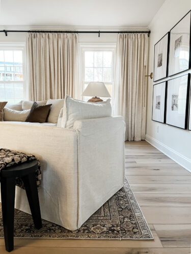 LVP Flooring: Learn our install process, why I love LVP flooring with kids and how well our luxury vinyl plank flooring is holding up with a busy family #lvpflooring #flooret
