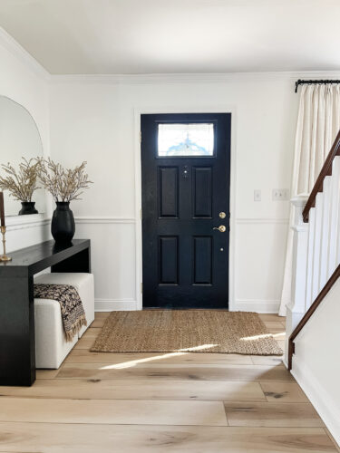 LVP Flooring: Learn our install process, why I love LVP flooring with kids and how well our luxury vinyl plank flooring is holding up with a busy family #lvpflooring #flooret