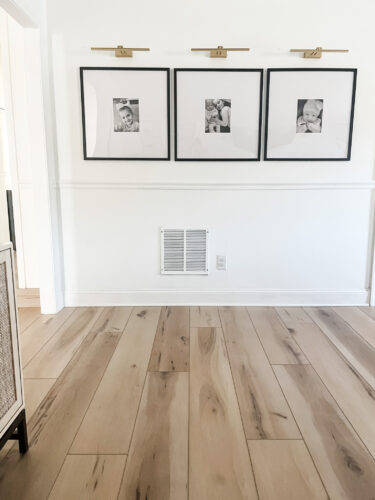 We installed luxury vinyl plank flooring. Here's why I chose Flooret's LVP flooring #lvpflooring