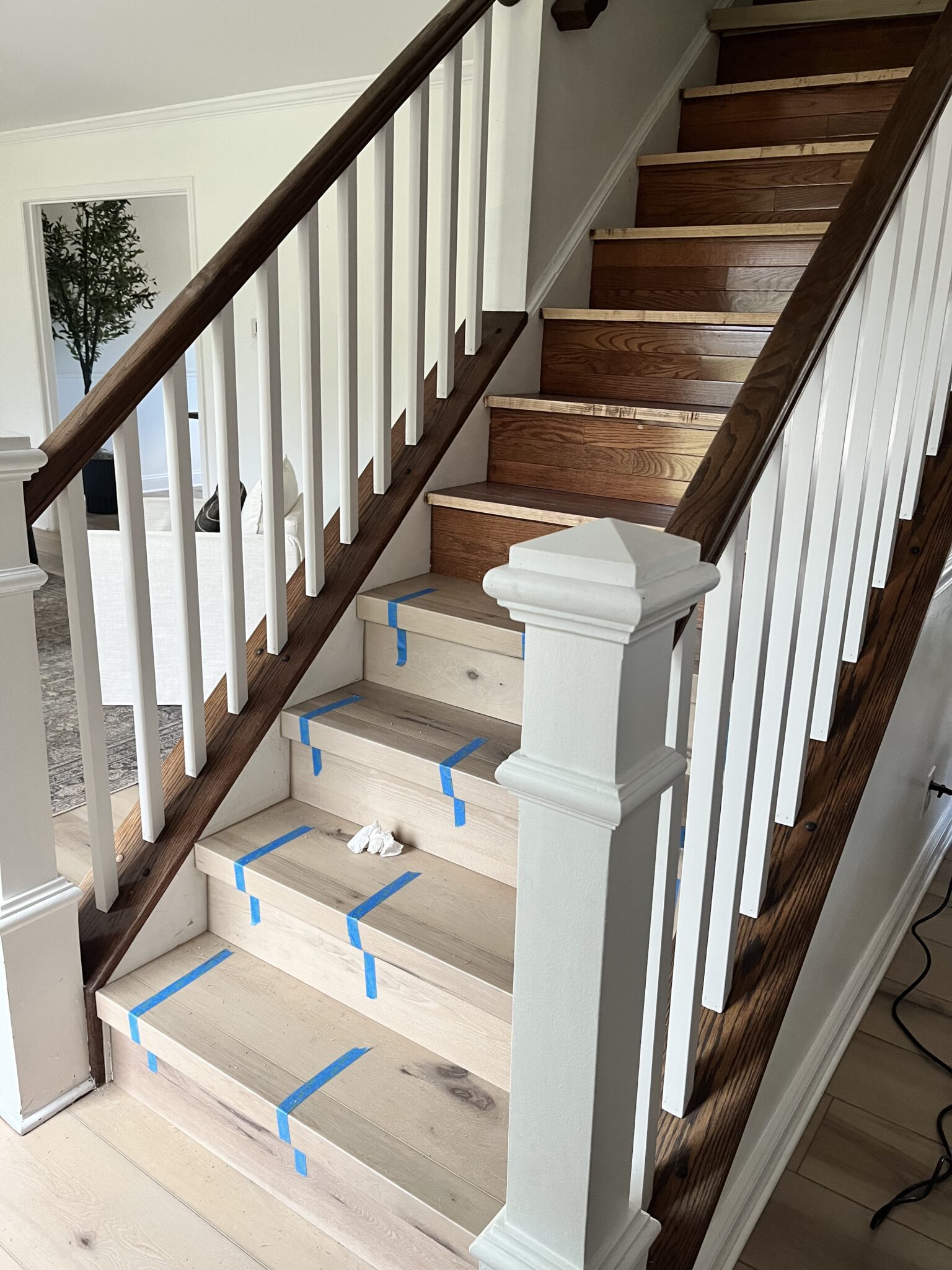 DIY Staircase Makeover: Before & Afters Plus How we Installed Them ...