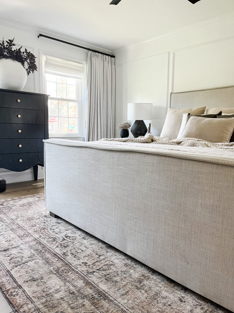 Sophisticated, Modern Transitional Primary Bedroom Ideas - Marly Dice