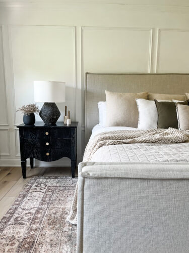 Sophisticated, Modern Transitional Primary Bedroom Ideas - Marly Dice