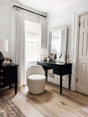 All the details for these curtains including measurements!