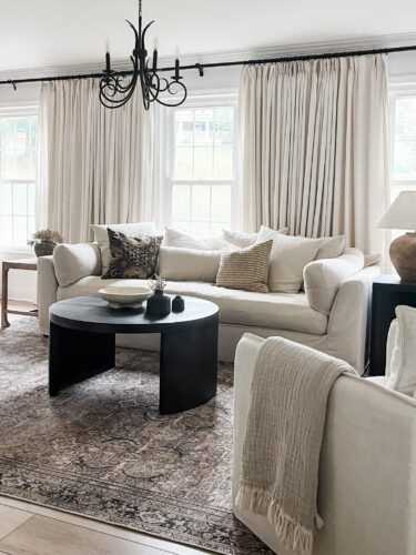 All the details for these curtains including measurements!