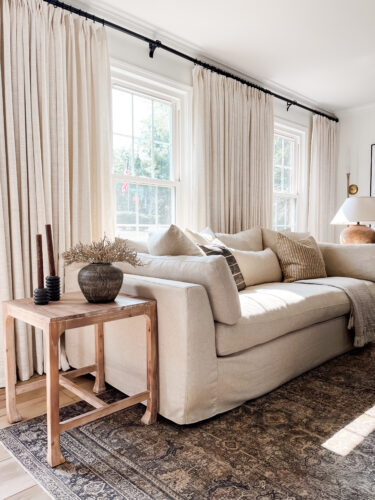 All the details for these curtains including measurements!