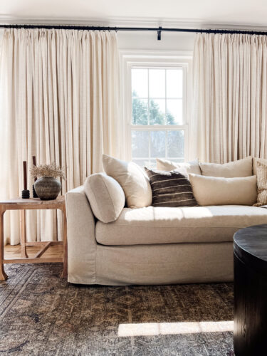 All the details for these curtains including measurements!
