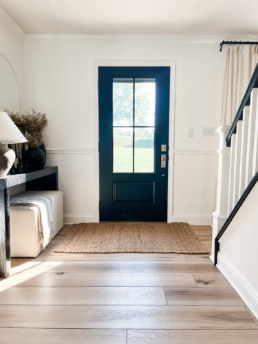 How We Installed Our New, Modern Front Door - Marly Dice