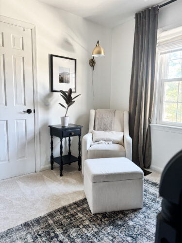 Small baby boy nursery, sophisticated boy nursery design, neutral boy nursery #marlydiceblog