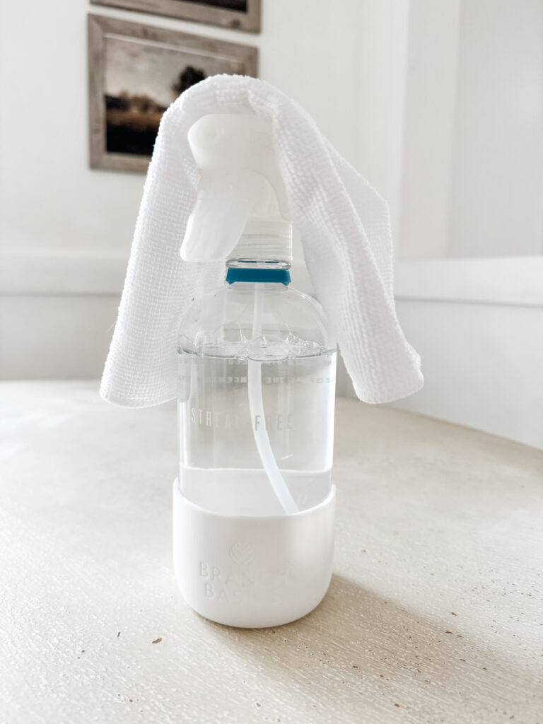 Nontoxic cleaning review - favorite non toxic cleaner for everyday use, windows, mirror, bathrooms and more - #marlydiceblog branch basics