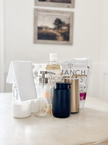 Nontoxic cleaning review - favorite non toxic cleaner for everyday use, windows, mirror, bathrooms and more - #marlydiceblog branch basics